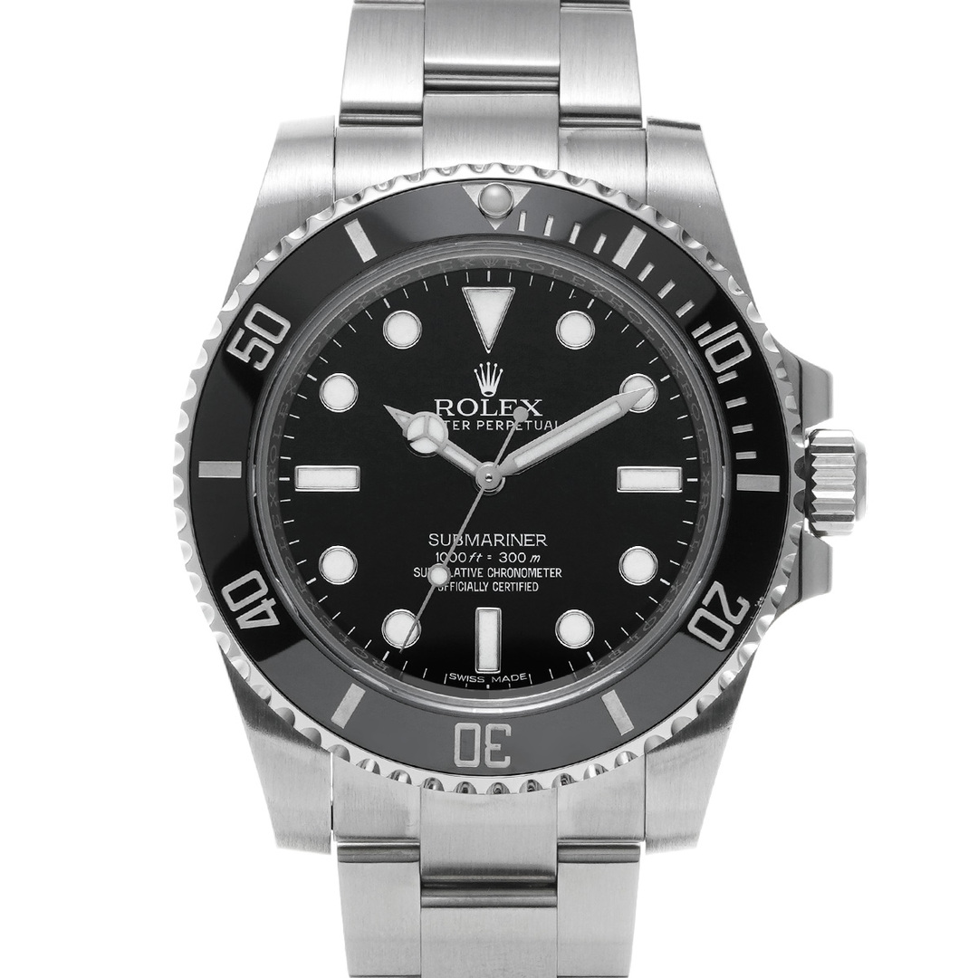ROLEX(ロレックス)の中古 ロレックス ROLEX 114060 ランダムシリアル ブラック メンズ 腕時計 メンズの時計(腕時計(アナログ))の商品写真