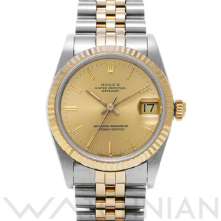 ロレックス(ROLEX)の中古 ロレックス ROLEX 68273 98番台(1987年頃製造) シャンパン ユニセックス 腕時計(腕時計)