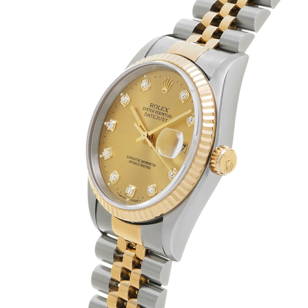 ROLEX(ロレックス)の中古 ロレックス ROLEX 16233G W番(1995年頃製造) シャンパン /ダイヤモンド メンズ 腕時計 メンズの時計(腕時計(アナログ))の商品写真