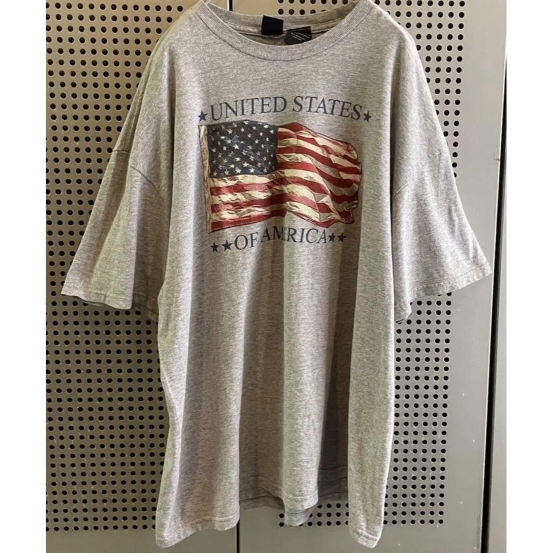 古着　ヴィンテージ　Tシャツ　プリントTシャツ　ビックサイズ　個性派 メンズのトップス(Tシャツ/カットソー(半袖/袖なし))の商品写真