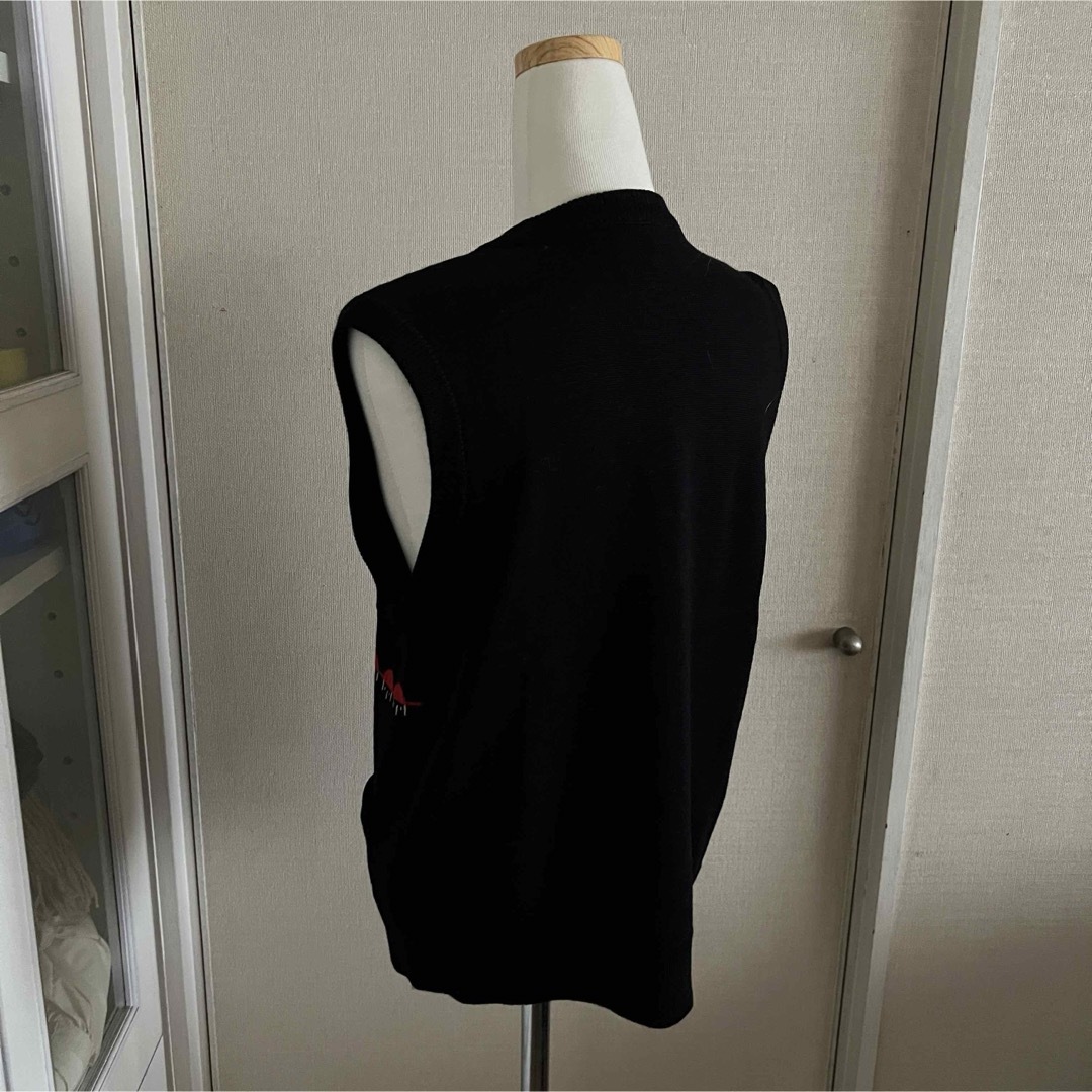 ピッコーネ STUDIO PICONE スタジオピッコーネ ベスト ブラック M ピッコーネ STUDIO PICONE スタジオピッコーネ ベスト ブラック M