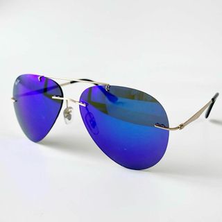 レイバン(Ray-Ban)のレイバン　RayBan 8055 グラディエント　メタル　ゴールド　サングラス(サングラス/メガネ)