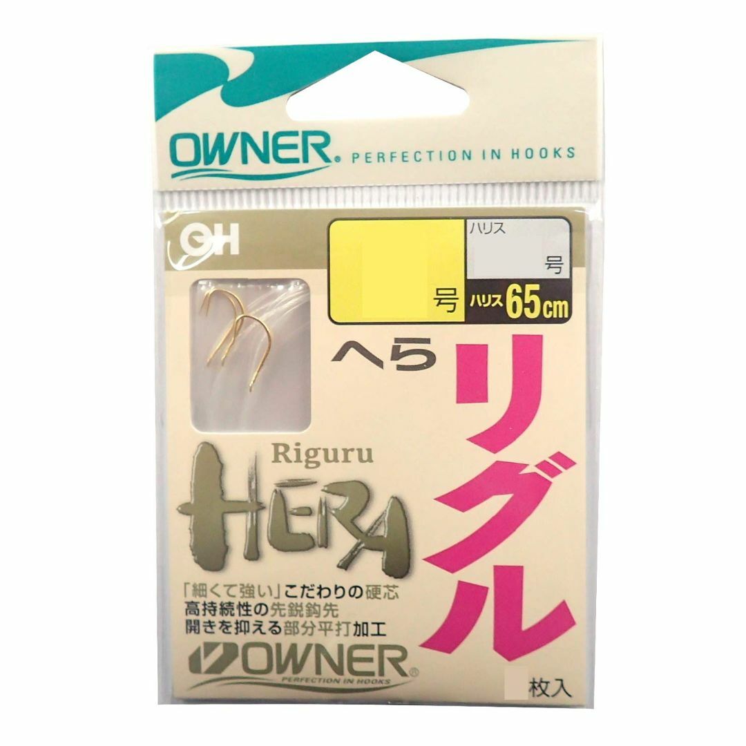 色:金_スタイル:4-0.4号オーナーOWNER へらリグル 釣り針 バラ スポーツ/アウトドアのフィッシング(その他)の商品写真