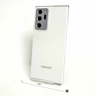 サムスン(SAMSUNG)のGalaxy Note20 Ultra 256GB ホワイト SIMフリー A級(スマートフォン本体)