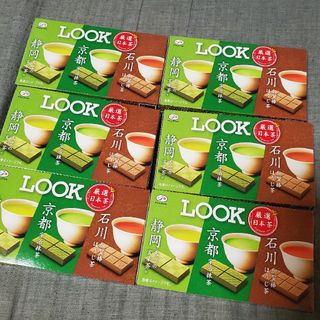 フジヤ(不二家)の不二家　LOOK　厳選日本茶チョコレート 6箱まとめ売り(菓子/デザート)