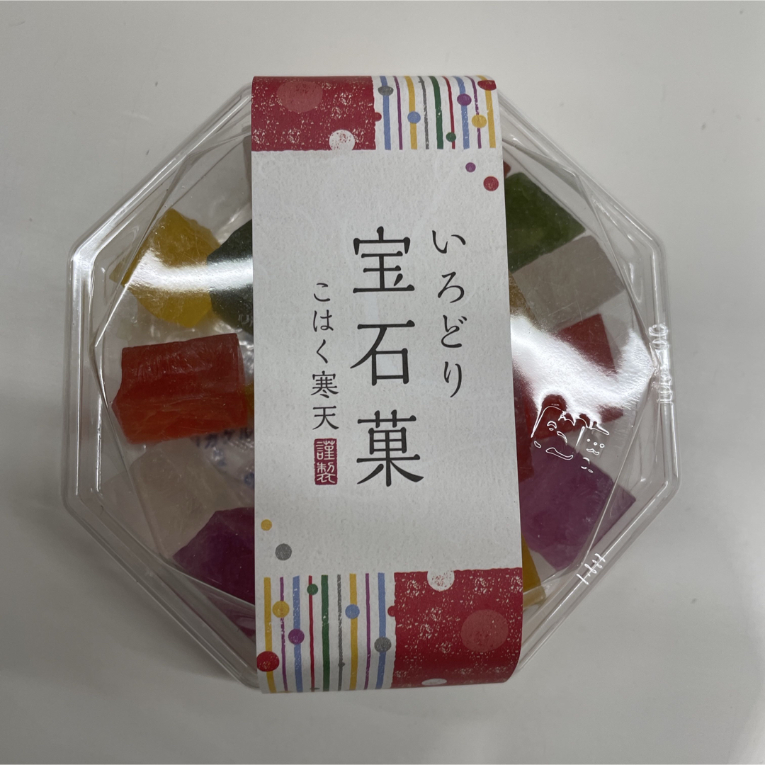 琥珀寒天　宝石菓 食品/飲料/酒の食品(菓子/デザート)の商品写真