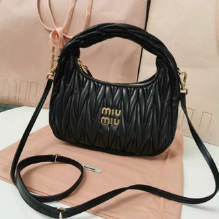 miumiu - MIUMIU美品シープスキンショルダーバッグMIUMIUショルダーバッグ