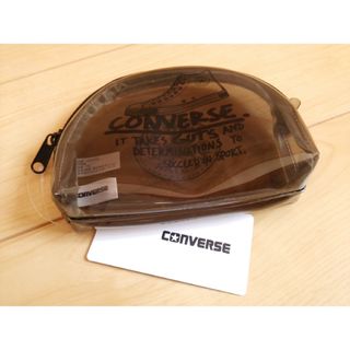 新品CONVERSE*クリアポーチ*未使用コンバース*送料無料レディース