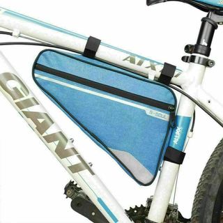 自転車バッグ フレームバッグ トップチューブ ロードバイクトライアングル バッグ(バッグ)