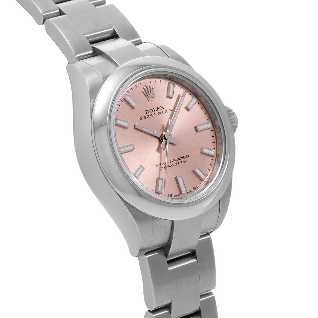ROLEX(ロレックス)の中古 ロレックス ROLEX 276200 ランダムシリアル ピンク レディース 腕時計 レディースのファッション小物(腕時計)の商品写真