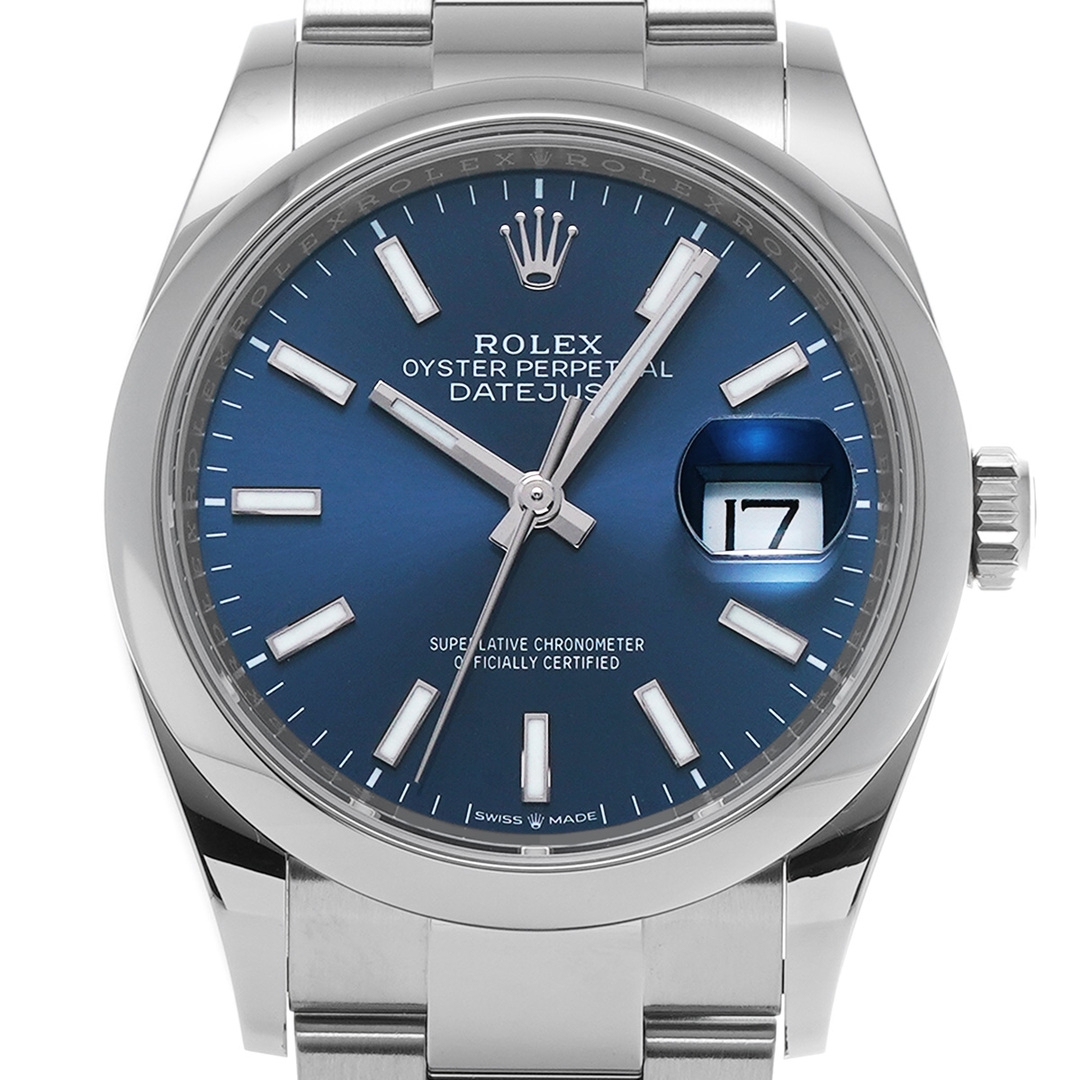 ROLEX(ロレックス)の中古 ロレックス ROLEX 126200 ランダムシリアル ブライトブルー メンズ 腕時計 メンズの時計(腕時計(アナログ))の商品写真