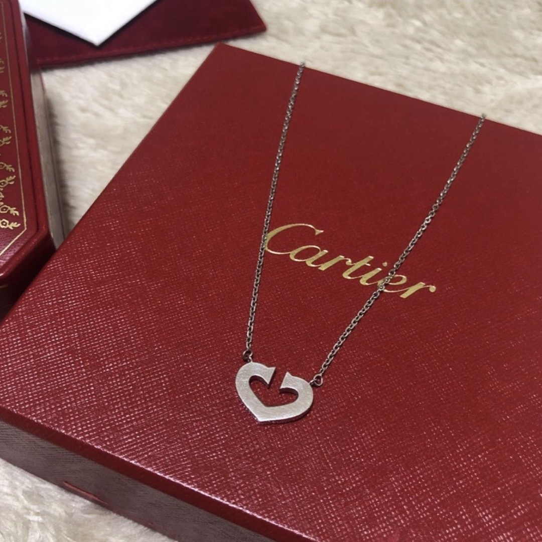 Cartier(カルティエ)のCartier  カルティエ　Cハートネックレス レディースのアクセサリー(ネックレス)の商品写真