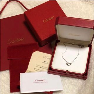 カルティエ(Cartier)のCartier  カルティエ　Cハートネックレス(ネックレス)