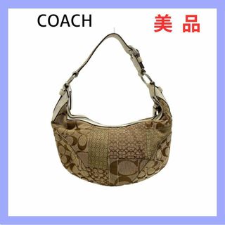 コーチ(COACH)のコーチ 10086 シグネチャー ハンド ワンショルダー パッチワーク(ショルダーバッグ)