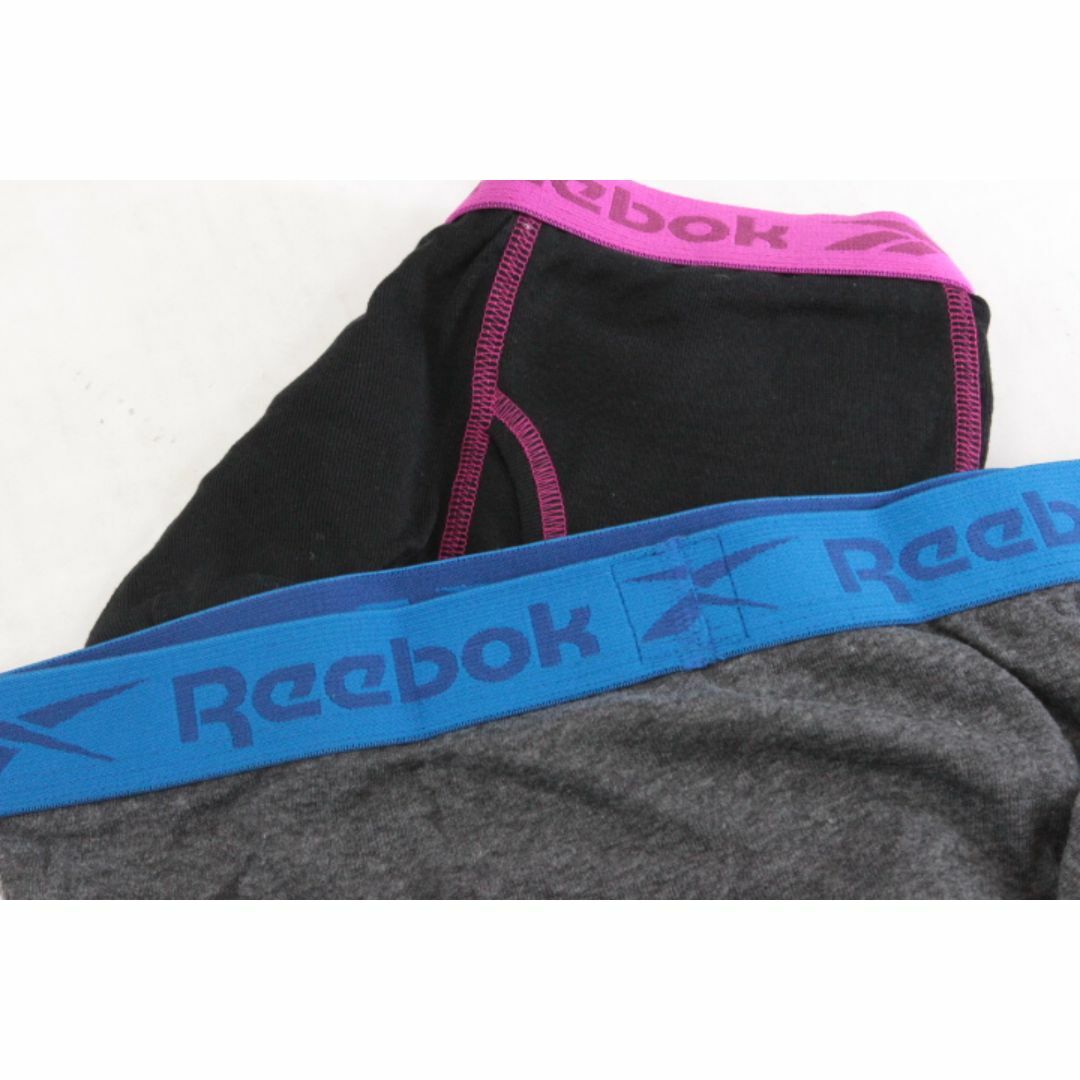 Reebok(リーボック)のReebok リーボック ボクサーパンツ メンズ 　２枚組　ライン　M、L、LL メンズのアンダーウェア(ボクサーパンツ)の商品写真