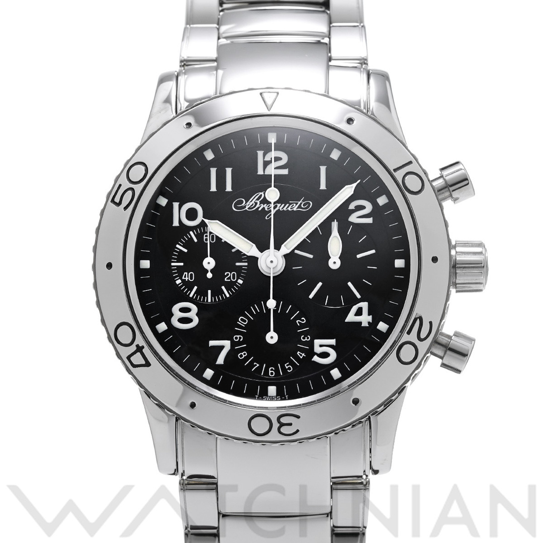 Breguet(ブレゲ)の中古 ブレゲ Breguet 3800ST/92/9W6 ブラック メンズ 腕時計 メンズの時計(腕時計(アナログ))の商品写真