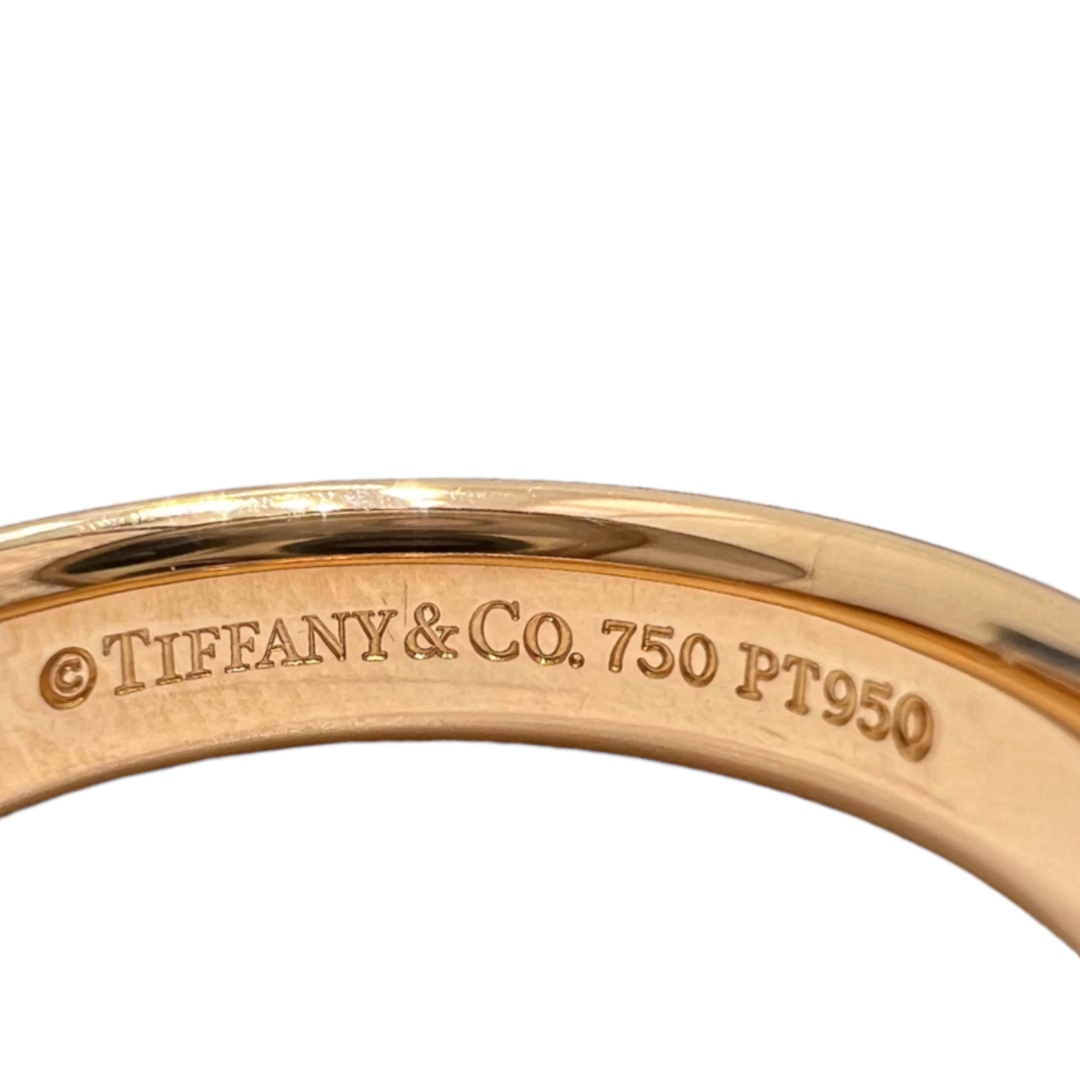 Tiffany & Co.(ティファニー)の　ティファニー TIFFANY＆CO クラシックバンドリング750PG/Pt950♯7  750PG/Pt950 ジュエリー レディースのアクセサリー(リング(指輪))の商品写真