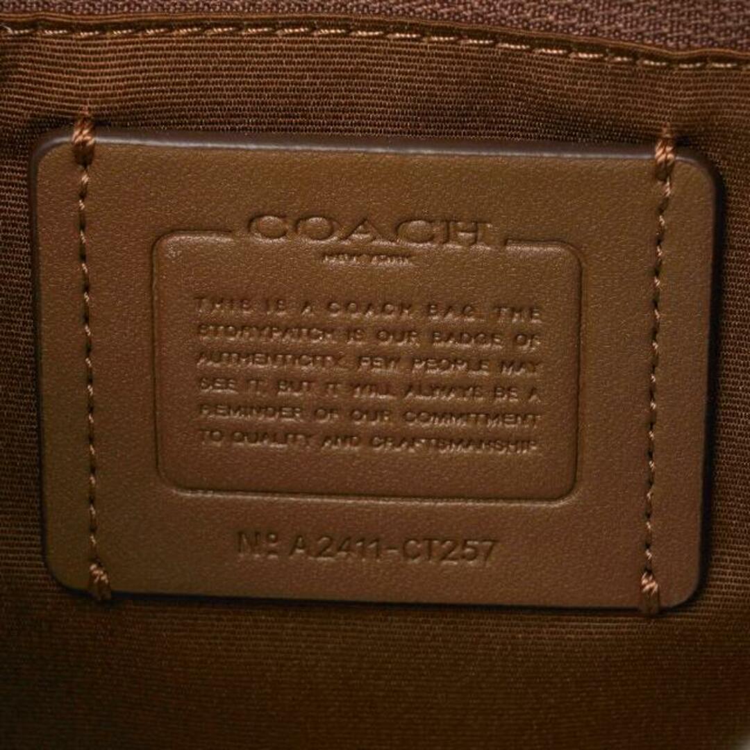 COACH(コーチ)の新品 コーチ COACH ショルダーバッグ テリ ホーボー ライト カーキ/チョーク ライト サドル レディースのバッグ(ショルダーバッグ)の商品写真