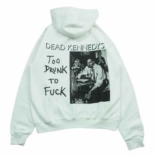 WACKO MARIA - WACKO MARIA ワコマリア 23AW WM-SS01 DEAD KENNEDYS PULL OVER HOODED SWEAT SHIRT デッドケネディーズ スウェット パーカー フーディ ホワイト系 M【極上美品】【中古】