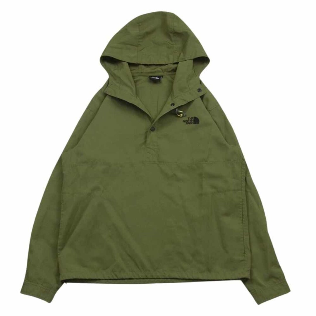 THE NORTH FACE(ザノースフェイス)のTHE NORTH FACE ノースフェイス NR61631 WA.CLOTH PULLOVER ワクロス プルオーバー マウンテン アノラック パーカー カーキ系 L【中古】 メンズのジャケット/アウター(その他)の商品写真