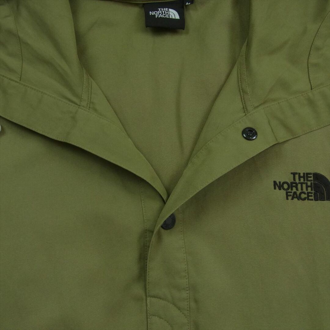 THE NORTH FACE(ザノースフェイス)のTHE NORTH FACE ノースフェイス NR61631 WA.CLOTH PULLOVER ワクロス プルオーバー マウンテン アノラック パーカー カーキ系 L【中古】 メンズのジャケット/アウター(その他)の商品写真