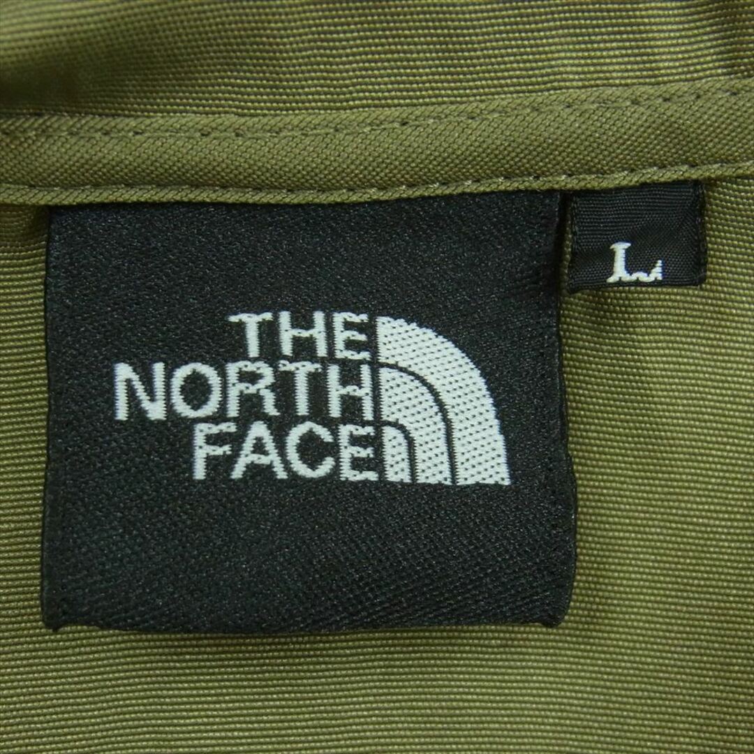 THE NORTH FACE(ザノースフェイス)のTHE NORTH FACE ノースフェイス NR61631 WA.CLOTH PULLOVER ワクロス プルオーバー マウンテン アノラック パーカー カーキ系 L【中古】 メンズのジャケット/アウター(その他)の商品写真