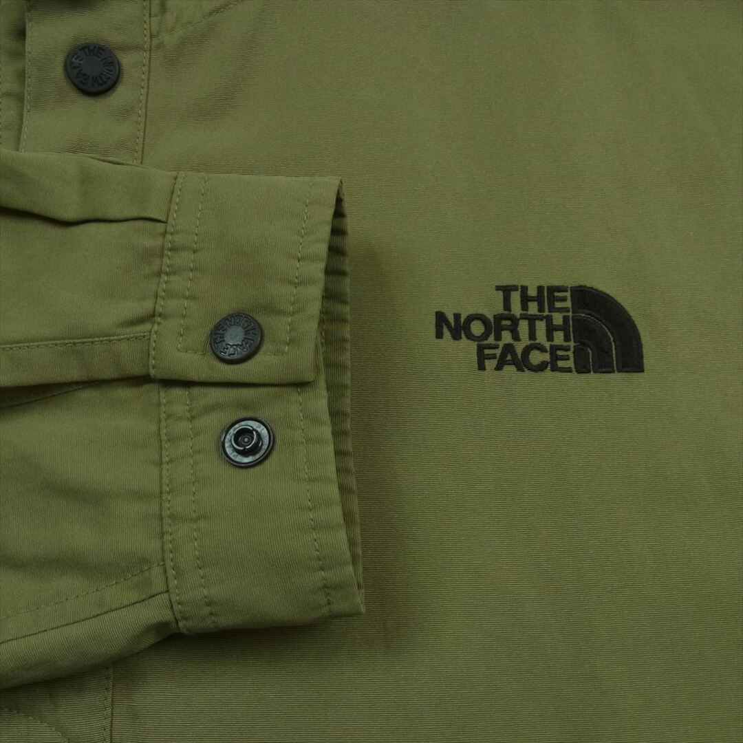 THE NORTH FACE(ザノースフェイス)のTHE NORTH FACE ノースフェイス NR61631 WA.CLOTH PULLOVER ワクロス プルオーバー マウンテン アノラック パーカー カーキ系 L【中古】 メンズのジャケット/アウター(その他)の商品写真