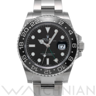 ロレックス(ROLEX)の中古 ロレックス ROLEX 116710LN ランダムシリアル ブラック メンズ 腕時計(腕時計(アナログ))