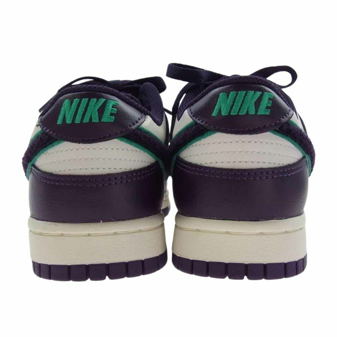 NIKE(ナイキ)のNIKE ナイキ スニーカー DQ7683-100 Dunk Low Retro Chenille Swoosh ダンク ロー レトロ シェニール スウッシュ パープル系 25.5cm【中古】 メンズの靴/シューズ(スニーカー)の商品写真