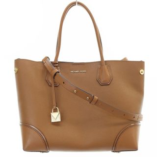 Michael Kors - マイケルコース トートバッグ ハンドバッグ ロゴ 茶色