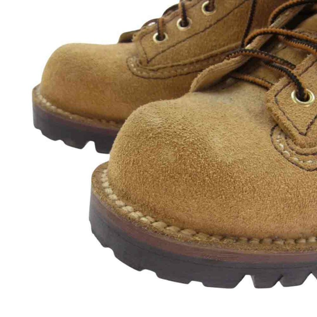 LONE WOLF ロンウルフ ブーツ LW01845 TRUCKER BOOTS VIBRAM SOLE トラッカー ブーツ ベージュ スエード ベージュ系 8【中古】 メンズの靴/シューズ(ブーツ)の商品写真