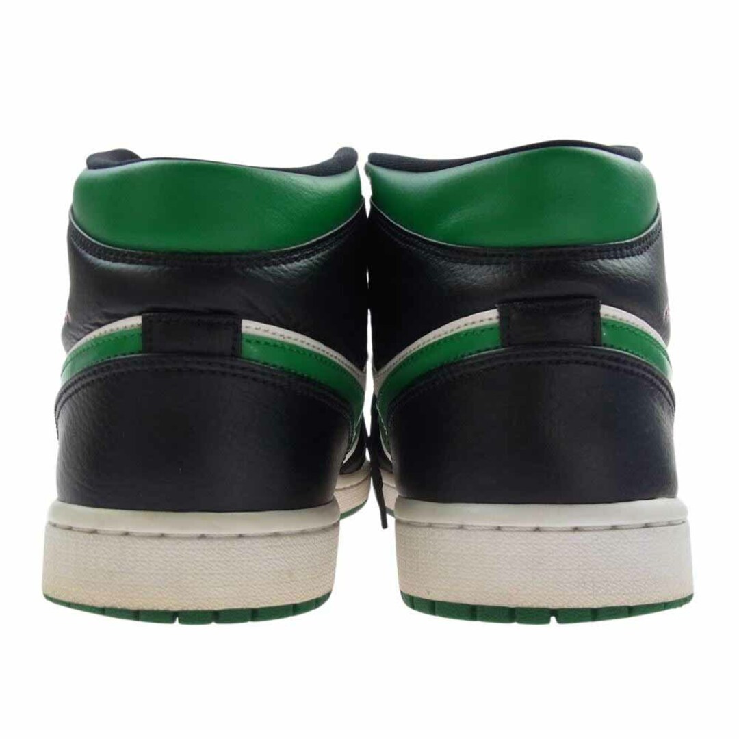 NIKE(ナイキ)のNIKE ナイキ スニーカー 554724-067 AIR JORDAN 1 MID PINE GREEN エアジョーダン1 ミッド パイングリーン スニーカー グリーン系 29cm【中古】 メンズの靴/シューズ(スニーカー)の商品写真