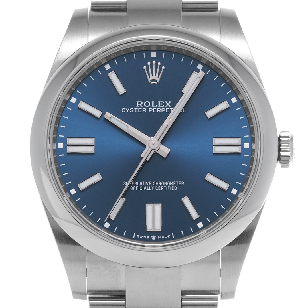 ROLEX(ロレックス)の中古 ロレックス ROLEX 124300 ランダムシリアル ブライトブルー メンズ 腕時計 メンズの時計(腕時計(アナログ))の商品写真