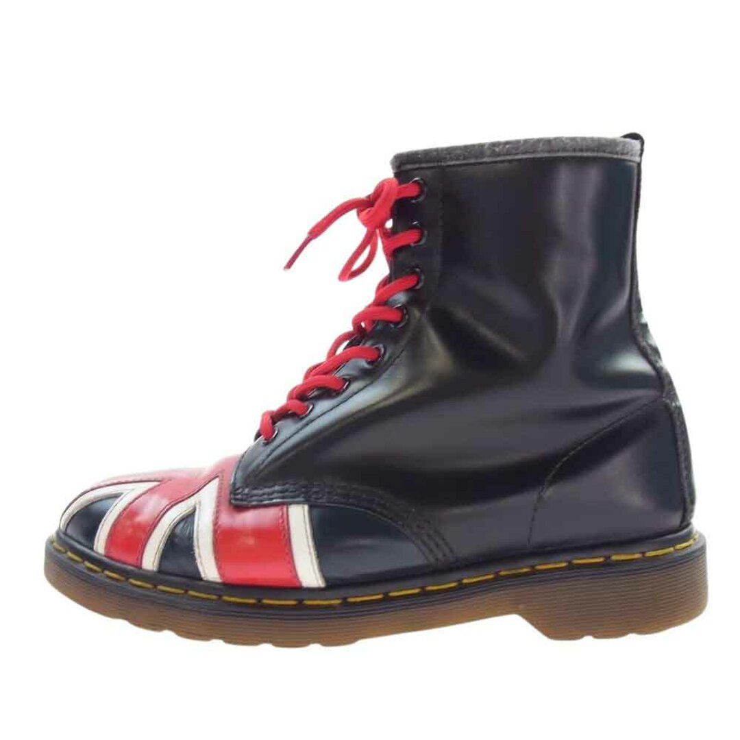 Dr.Martens(ドクターマーチン)のDr.Martens ドクターマーチン ブーツ 8ホール ユニオンジャック ブーツ ブラック系 US8【中古】 メンズの靴/シューズ(ブーツ)の商品写真