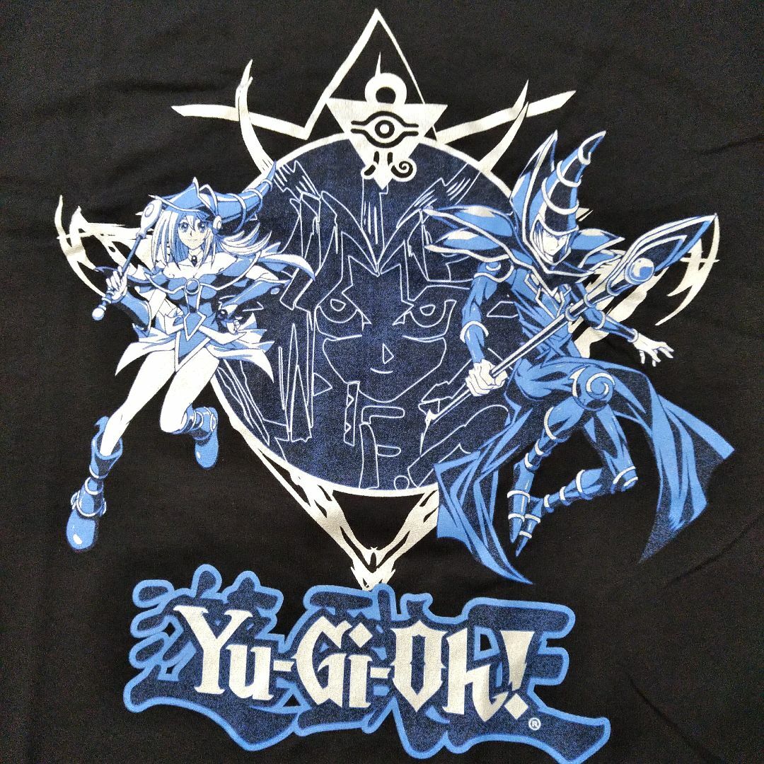 遊戯王(ユウギオウ)の遊戯王　Tシャツ　XLサイズ　黒　アニメT　遊☆戯☆王　海外オフィシャル * メンズのトップス(Tシャツ/カットソー(半袖/袖なし))の商品写真