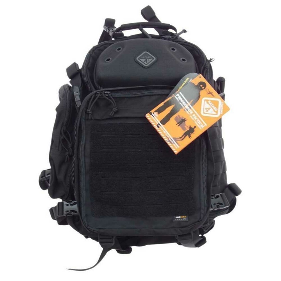 ハザード4 HAZARD4 バックパック Grayman Drawbridge Daypack グレイマン ドローブリッジ デイパック バックパック リュック ブラック【新古品】【未使用】【中古】 メンズのバッグ(バッグパック/リュック)の商品写真