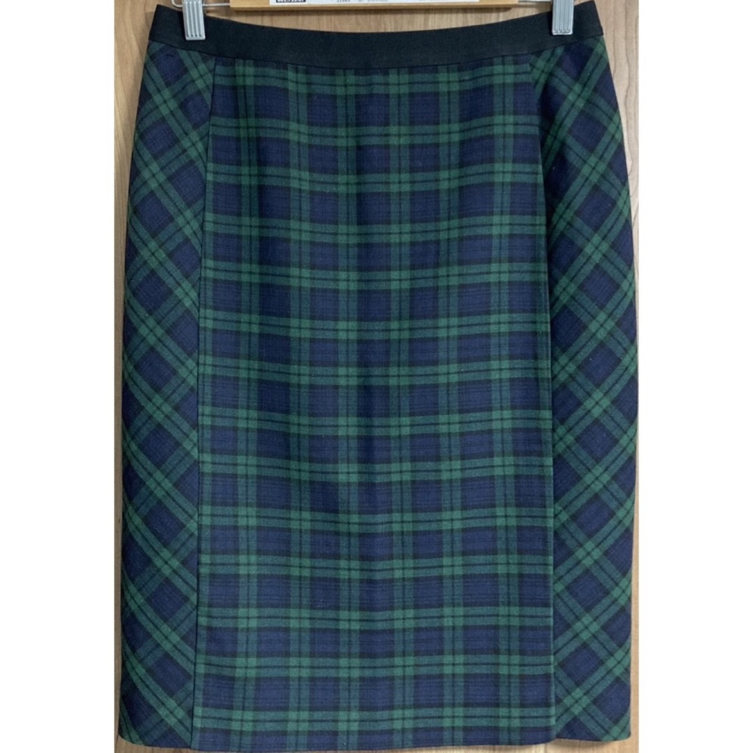 UNIQLO(ユニクロ)の♡UNIQLO ペンシル タイト スカート タータンチェック ダークグリーン♡ レディースのスカート(ひざ丈スカート)の商品写真