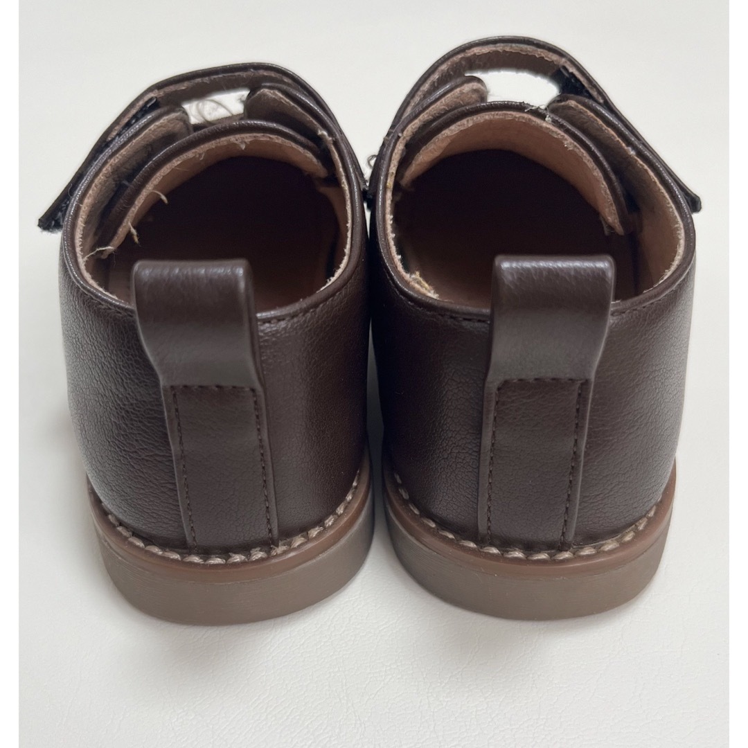 Caramel baby&child (キャラメルベビー&チャイルド)のキッズフォーマルシューズ ブラウン 15.5cm キッズシューズ 子供靴 結婚式 キッズ/ベビー/マタニティのキッズ靴/シューズ(15cm~)(フォーマルシューズ)の商品写真