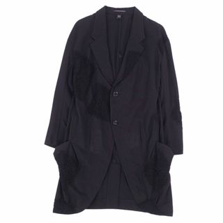 ワイズ(Y's)の美品 ワイズ Y's Yohji Yamamoto コート チェスターコート コットン 無地 アウター レディース YN-J09-014 1 ブラック(その他)