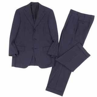 BELVEST - 美品 ベルベスト Belvest セットアップ スーツ BARNEYS NEWYORK別注 ジャケット パンツ ストライプ ウール メンズ 44