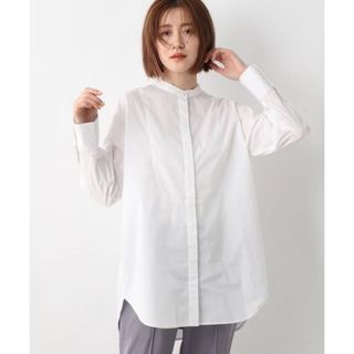 アパートバイローリーズ(apart by lowrys)のホワイト　ロングシャツ　イエナ　ノーリーズ　ルクールブラン　ナノユニバース　UR(シャツ/ブラウス(長袖/七分))