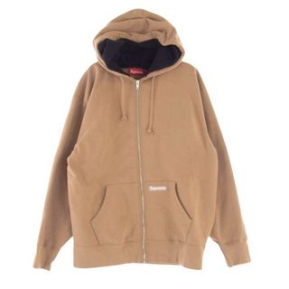 Supreme - Supreme シュプリーム パーカー 22AW Double Hood Facemask Zip Up Hooded Sweatshirt ダブル フッド フェイスマスク ジップ アップ フーディー スウェットシャツ  ライトブラウン系 L【中古】