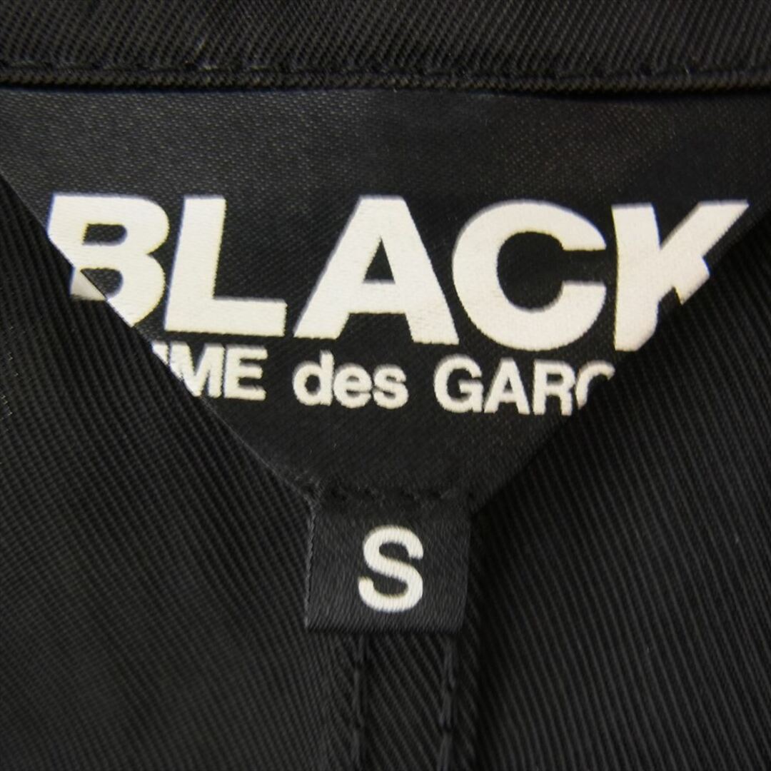 BLACK COMME des GARCONS(ブラックコムデギャルソン)のBLACK COMME des GARCONS ブラックコムデギャルソン ジャケット 12AW 1J-J034 パッチワーク テーラード ジャケット AD2012 ブラック系 S【中古】 メンズのジャケット/アウター(その他)の商品写真