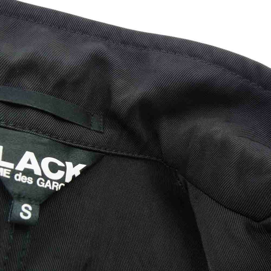 BLACK COMME des GARCONS(ブラックコムデギャルソン)のBLACK COMME des GARCONS ブラックコムデギャルソン ジャケット 12AW 1J-J034 パッチワーク テーラード ジャケット AD2012 ブラック系 S【中古】 メンズのジャケット/アウター(その他)の商品写真