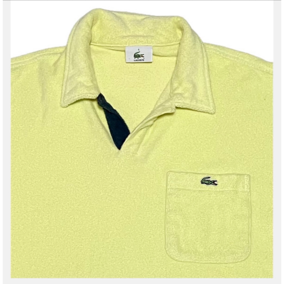 LACOSTE(ラコステ)のLACOSTE ラコステ 半袖 ポロ シャツ パイル 良好品 メンズのトップス(ポロシャツ)の商品写真