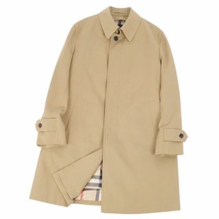 バーバリー(BURBERRY)の極美品 バーバリー ロンドン BURBERRY LONDON コート ライナー付き ステンカラーコート コットン メンズ L ベージュ(ステンカラーコート)