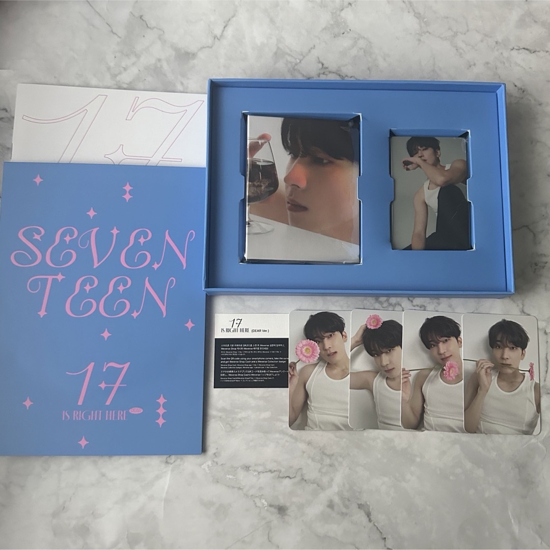 SEVENTEEN DEAR盤 ウォヌ エンタメ/ホビーのCD(K-POP/アジア)の商品写真