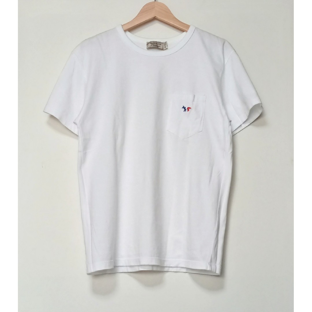 MAISON KITSUNE'(メゾンキツネ)のMAISON KITSUNE メゾンキツネ ポケット付き Tシャツ メンズのトップス(Tシャツ/カットソー(半袖/袖なし))の商品写真