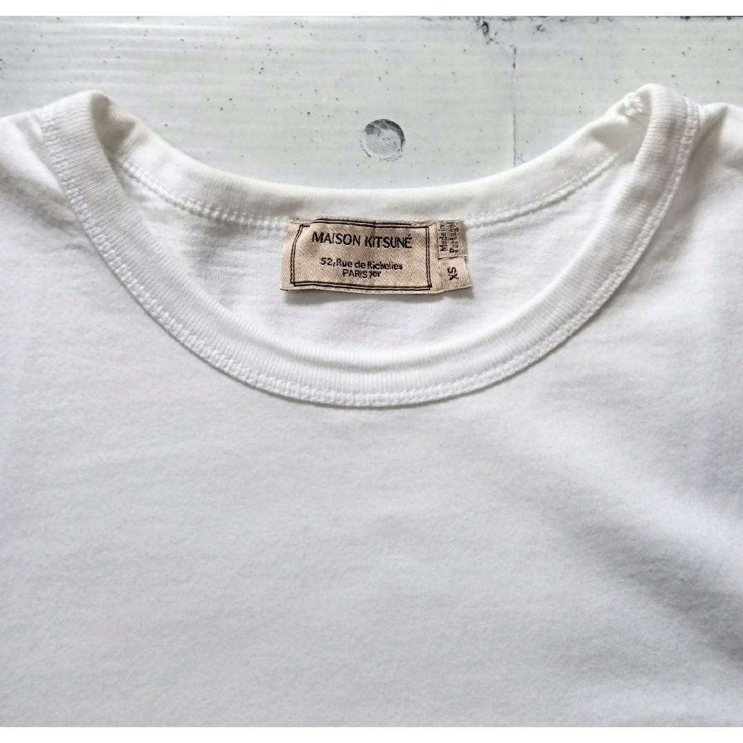 MAISON KITSUNE'(メゾンキツネ)のMAISON KITSUNE メゾンキツネ ポケット付き Tシャツ メンズのトップス(Tシャツ/カットソー(半袖/袖なし))の商品写真