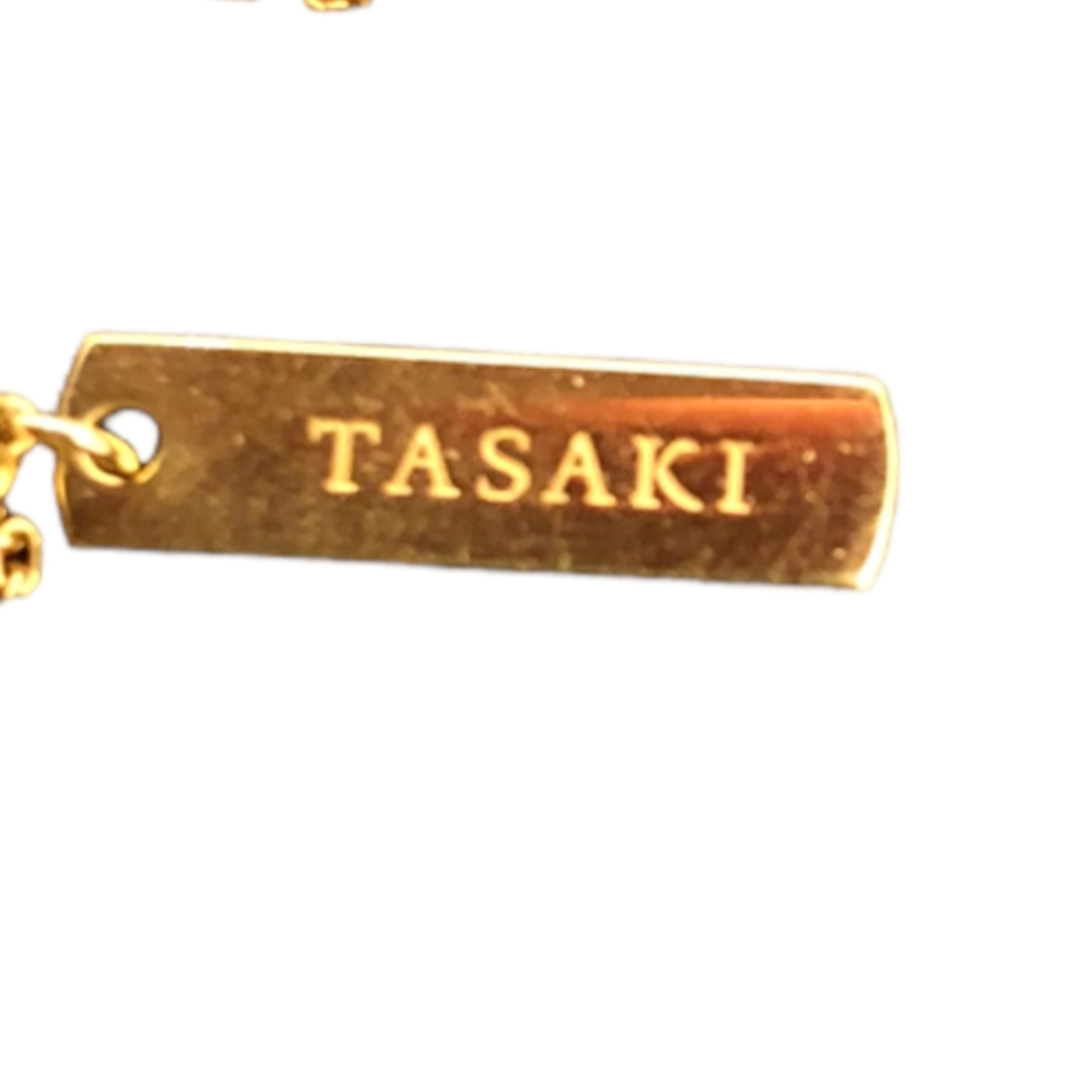 TASAKI(タサキ)の　タサキ TASAKI マーキスカットダイヤネックレス K18イエローゴールド K18YG ジュエリー レディースのアクセサリー(ネックレス)の商品写真